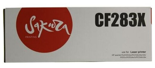 картридж Sakura CF283X - фото №10