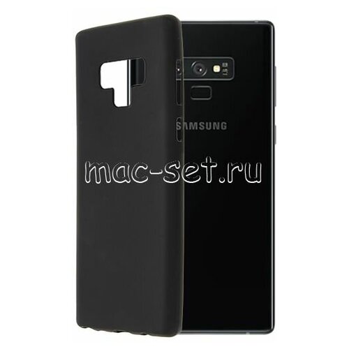 Чехол-накладка для Samsung Galaxy Note 9 N960 силиконовая черная 1.2 мм