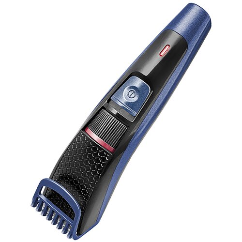 Машинка для стрижкиволосбородыбритьятриммервибрационныйэлектрическая4 насадкиподарок мужчинепапемужупарнюучителюбратуфиолетовый с черным 327200₽