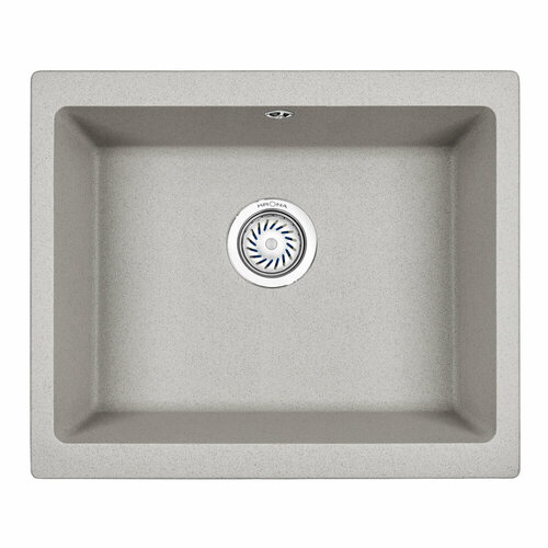 Мойка кухонная KRONA QUADRAT W550-460 1 GRAY мойка кухонная krona quadrat w510 520 1 gray