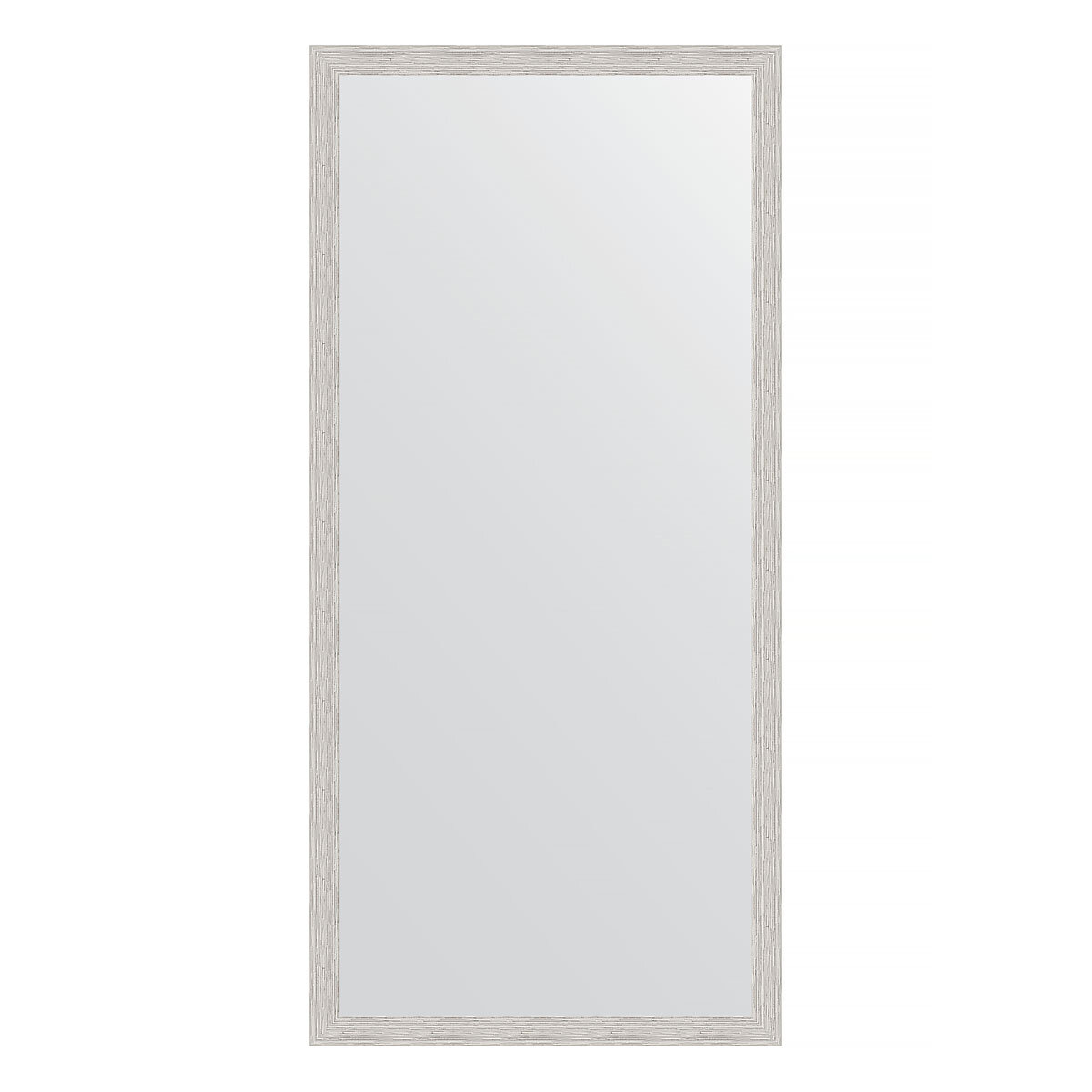 Зеркало настенное EVOFORM в багетной раме серебряный дождь, 71х151 см, для гостиной, прихожей, кабинета, спальни и ванной комнаты, BY 3325