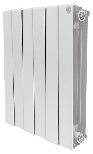 Радиатор биметаллический секционный Royal Thermo PianoForte 500 Bianco Traffico - 6 секций (RTPN50006)