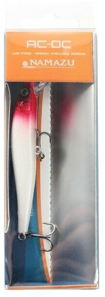 Воблер Namazu AC-DC, 8 см, 5 г, минноу, плавающий (0.5-1.5 м), цвет 1 - фотография № 2