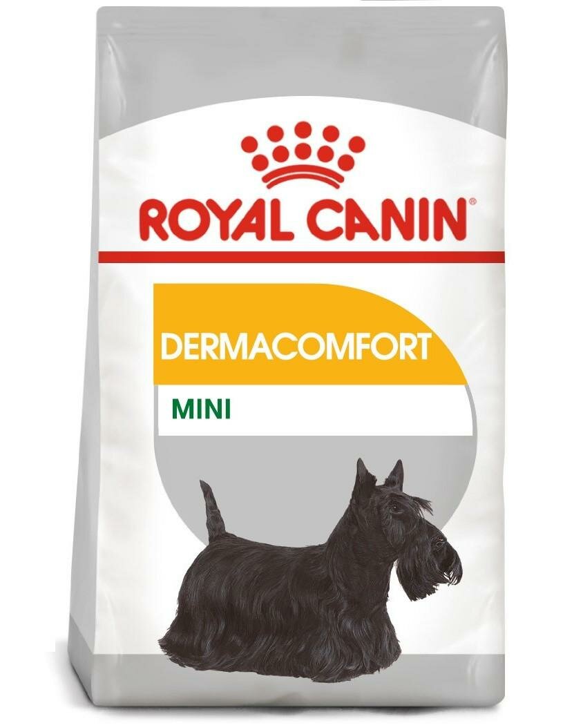 Сухой корм для собак Royal Canin Mini Dermacomfort 1 кг - фото №12