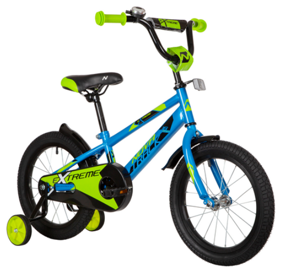 Детский велосипед NOVATRACK 16" Extreme синий 163Extreme.BL21