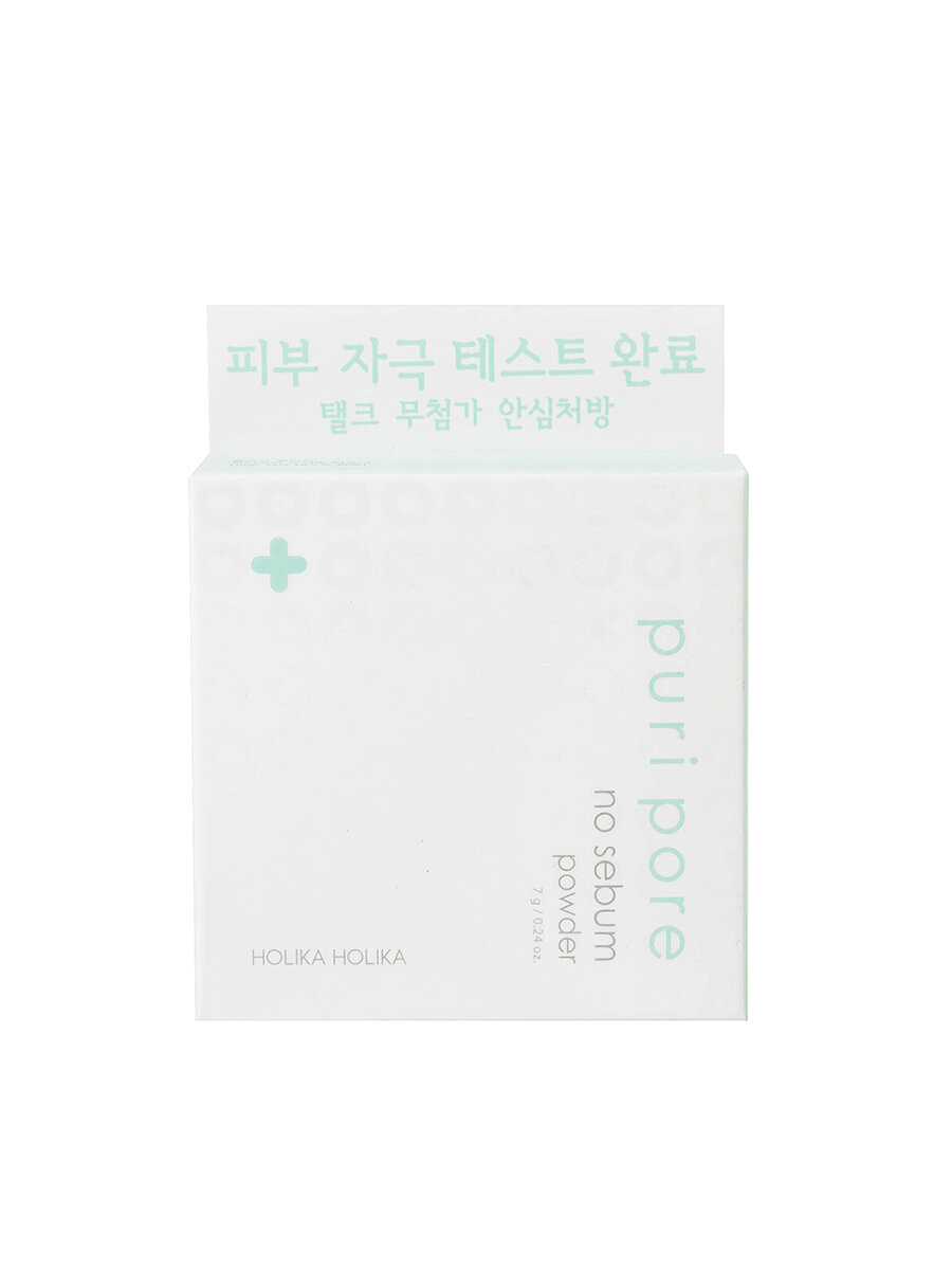 Пудра для лица holika holika puri pore no sebum powder 7 г Enprani - фото №2