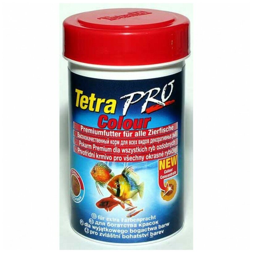 Корм для аквариумных рыб Tetra TetraPRO Colour Multi-Crisps 250 мл (чипсы) - фотография № 18