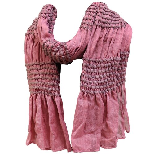 Шарф Crystel Eden,200х25 см, розовый