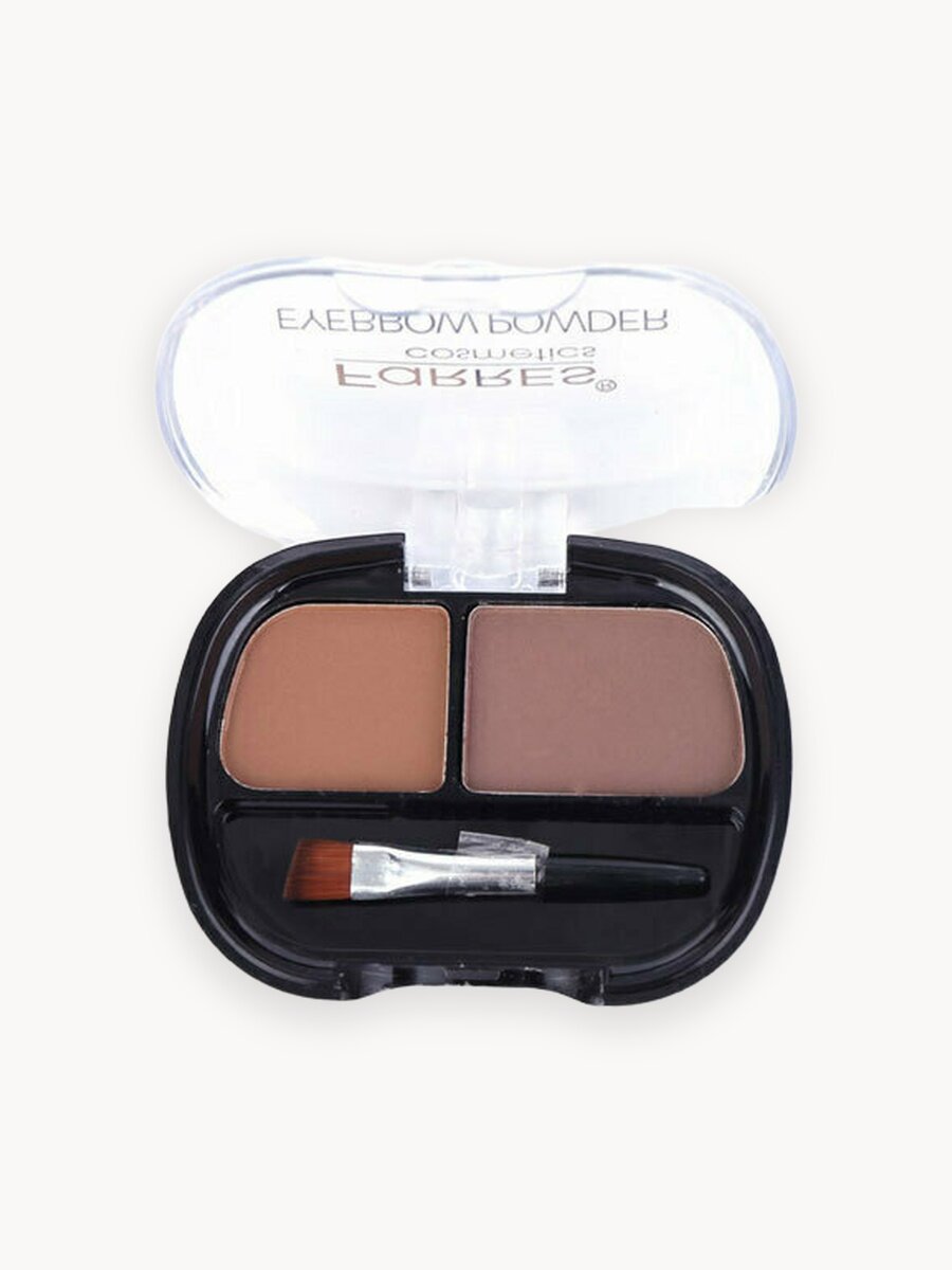 FARRES Тени для бровей 1095 тон 02 два цвета матовые