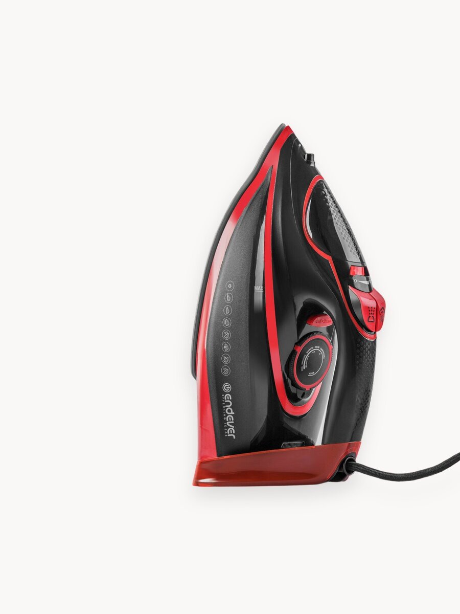 Утюг с отпаривателем Endever Delta-225, 2400 Вт, автоотключение, самоочистка, защита от накипи, «анти-капля»