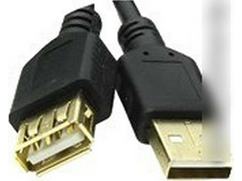 Удлинитель 5bites USB - USB (UC5011-018A), 1.8 м, черный - фото №9