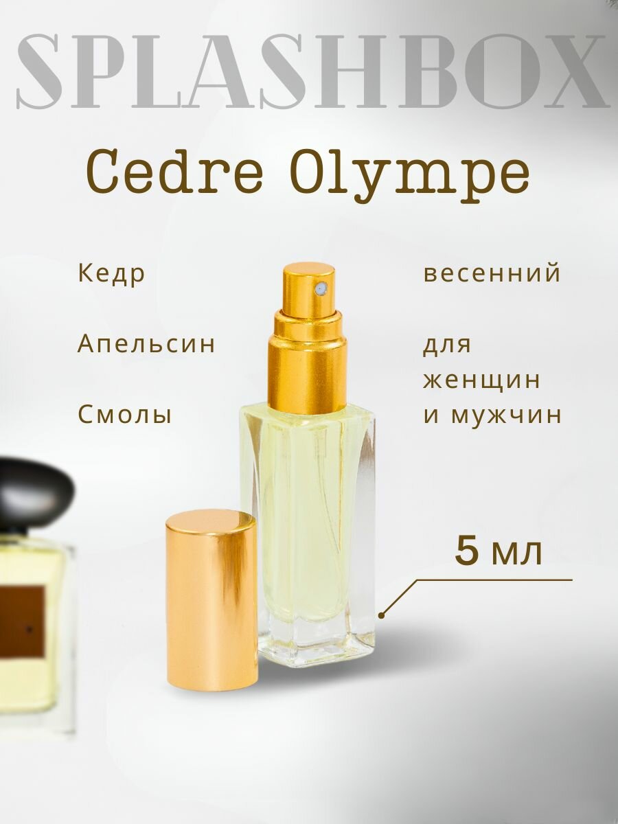 Cedre Olympe парфюм стойкий