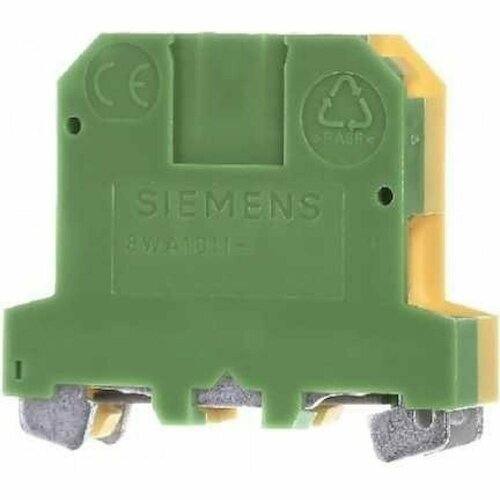 Клемма термопластиковая Siemens 8WA1011-1PK00 доска samura термопластиковая 38х25х0 2 см фиолетовая