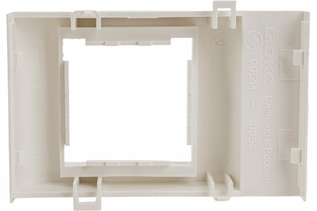 Рамка установочная под 45х45 2мод. PDA-45N 100 (подходит для Mosaic) ДКС 00514