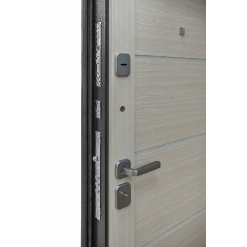 Дверь 9 см Серебро Лиственница беж Царга 860R