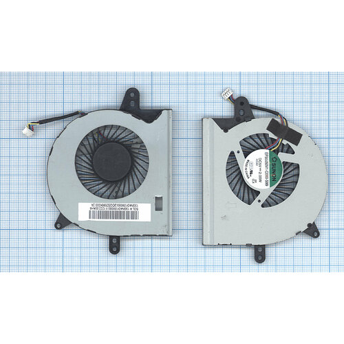 Вентилятор (кулер) для Asus UltraBook X501U (4-pin) ver.2 вентилятор кулер для ноутбука asus ultrabook n550l 4 pin