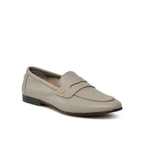 Туфли TOMMY HILFIGER, размер EU 39, бежевый лоферы rockport susana knot loafer цвет forest leather