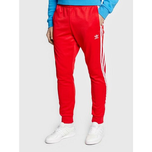 Брюки adidas, размер XXL [INT], красный кроп топ adidas adidas tee primeblue top tops gn2932 размер e30 черный