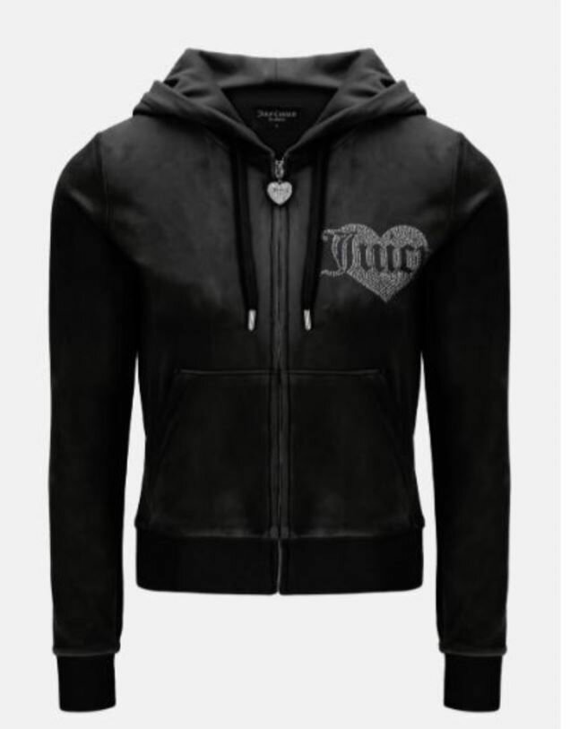 Толстовка Juicy Couture, размер XS, , черный — фото 1