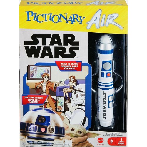 STAR WARS Звездные войны PICTIONARY AIR STAR WARS Семейная Игра по Рисованию и фигурка игра star wars the clone wars republic heroes для playstation 3