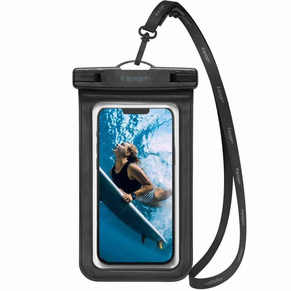 Водонепроницаемый универсальный чехол SPIGEN - A601 Waterproof - Черный - 1 шт - AMP04525