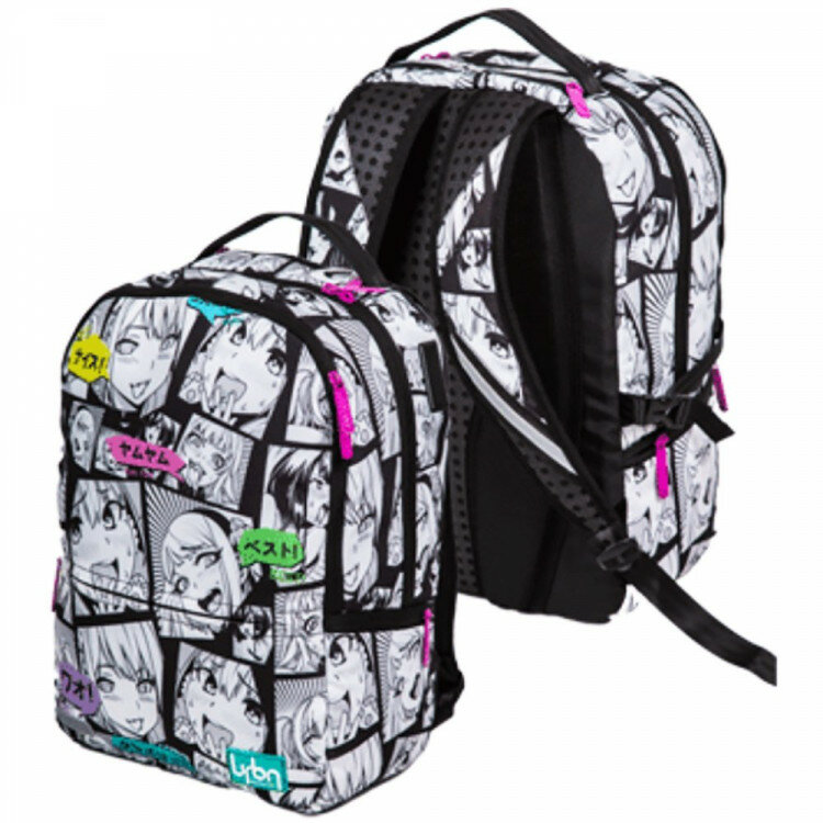 фото Рюкзак для девочки (deVENTE) Label Anime Comix 39x30x17см арт.7032440