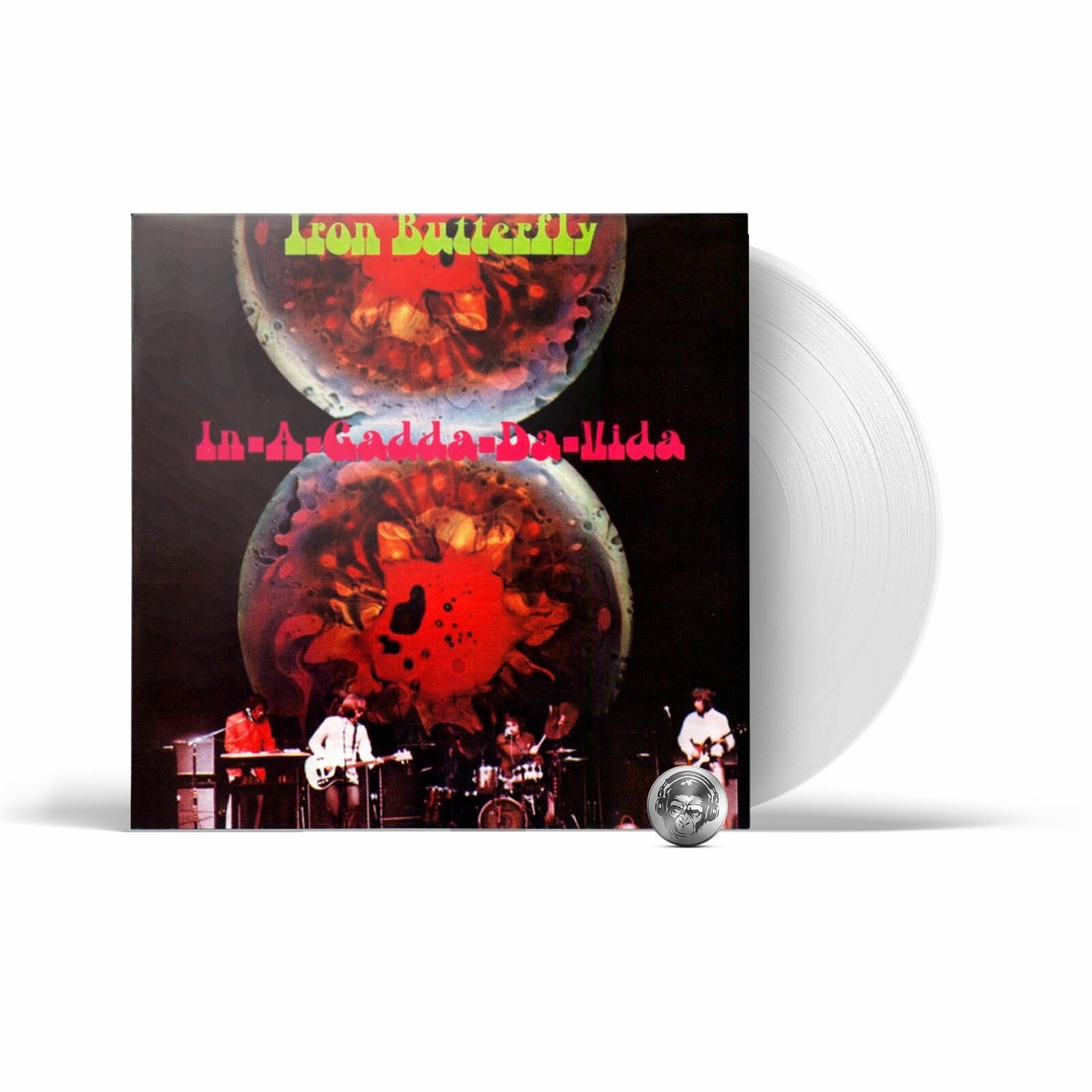 Iron Butterfly - In-A-Gadda-Da-Vida (coloured) (LP) 2023 Clear, Limited Виниловая пластинка