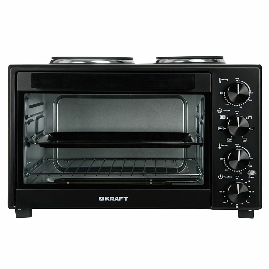 фото Мини-печь Kraft KFC-MOHP 380 HBL черный, 38л