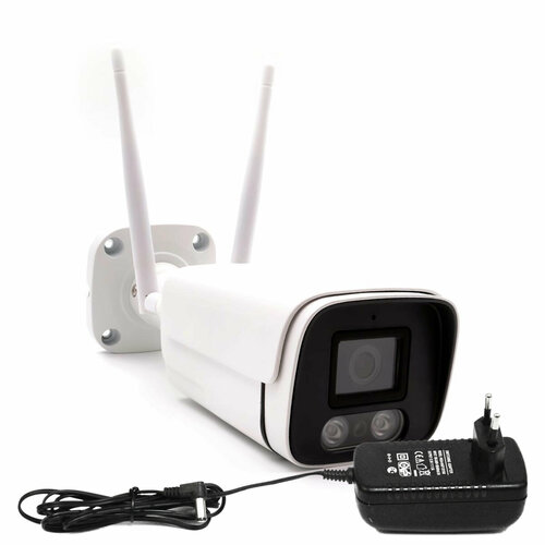 Уличная 5-мегапиксельная Wi-Fi IP-камера КаДэМ Мод247-8G AW5 Z8768EU Матрица 5 Mп Запись на SD карту 128 Гб Детекция людей в кадре 6864₽