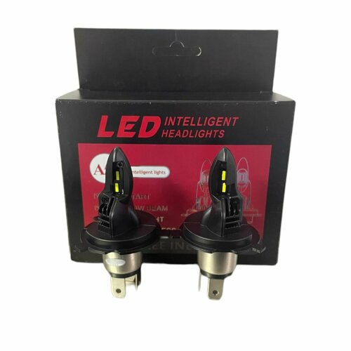 Светодиодные лампы H4 для Hyundai Solaris 45W 6000k