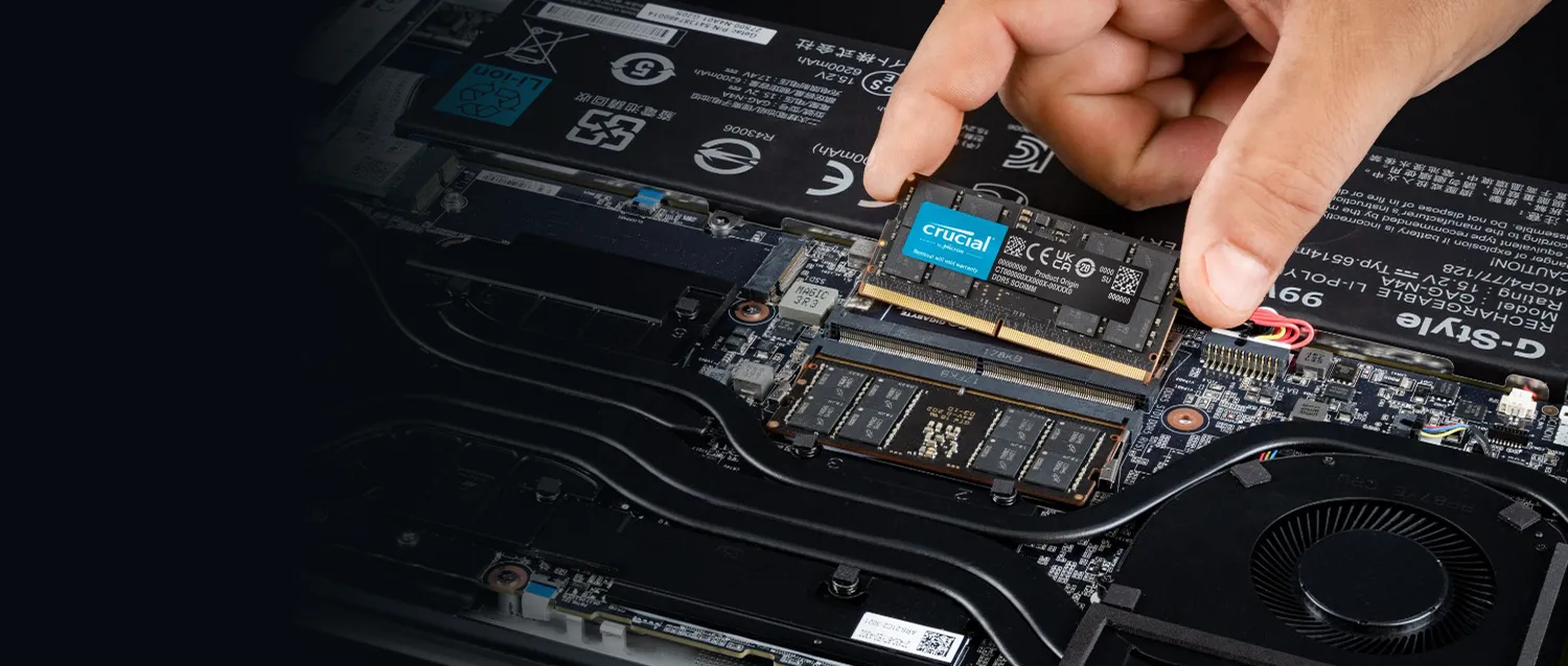 Оригинальная оперативная память Micron Crucial 16GB DDR5 5600Mhz SODIMM для ноутбуков и мини пк — фото 1