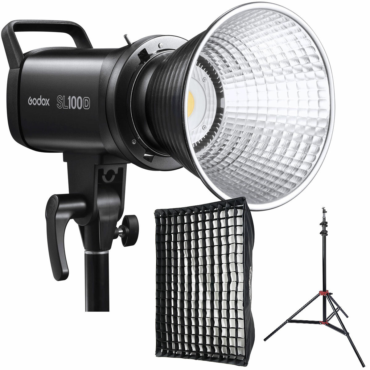 Студийный комплект осветителей Godox SL100D KIT150 софт 6090