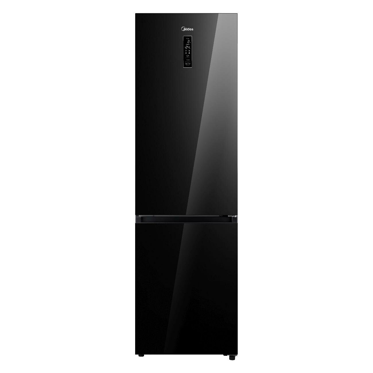 Холодильник Midea MDRB521MGE22O Duo Control, Full No Frost, Metall Cooling, 360 л, черный, инвертор