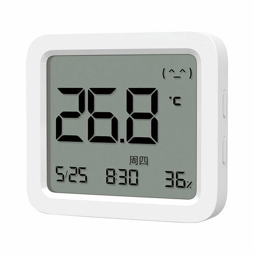 Датчик температуры и влажности Mi Temperature and Humidity Monitor 3 BHR9041GL MJWSD05MMC EU белый 1450₽
