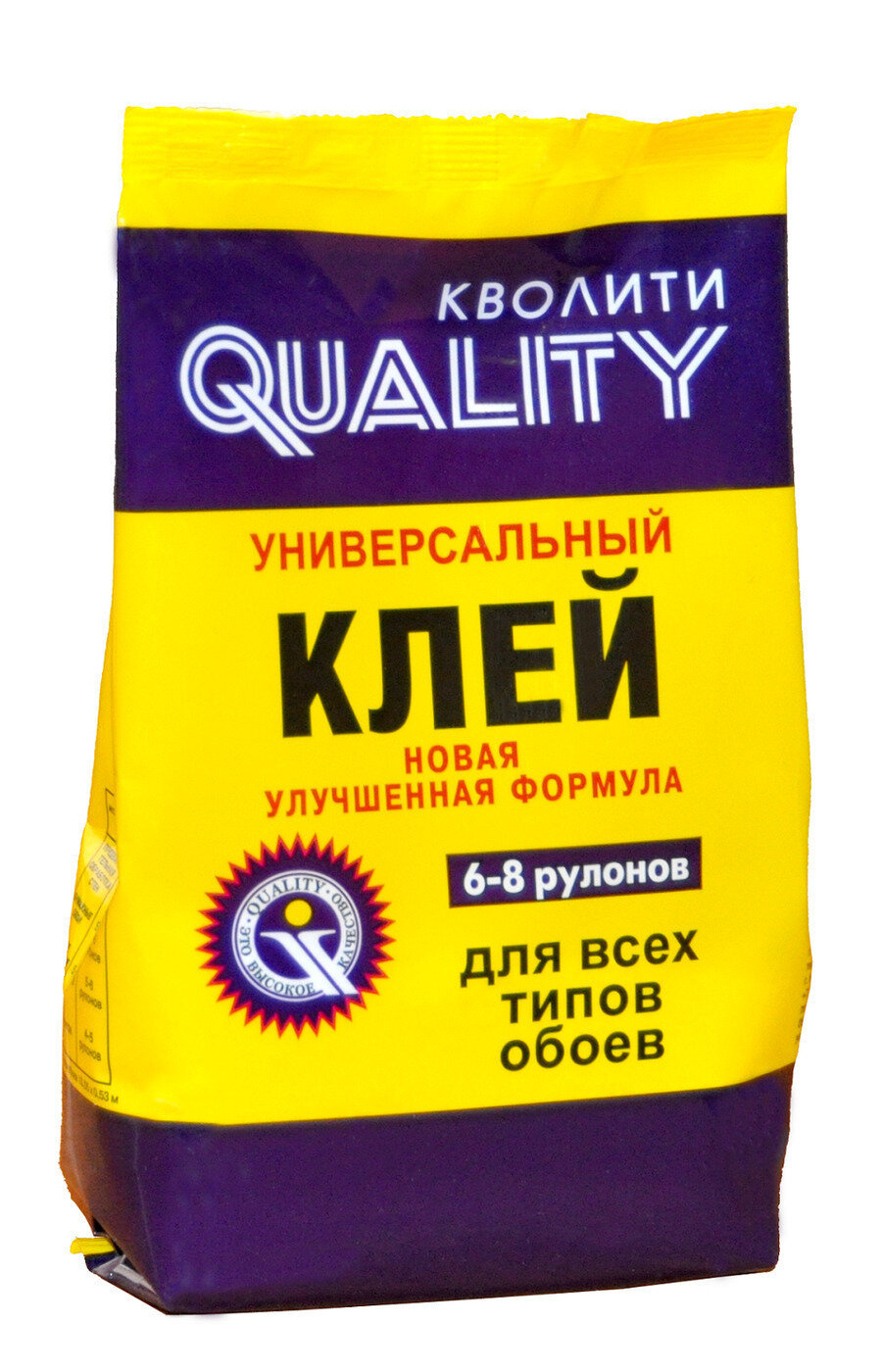 Изображение Клей для обоев Quality Универсальный 200 г (пакет), набор из 2 шт, для всех типов обоев