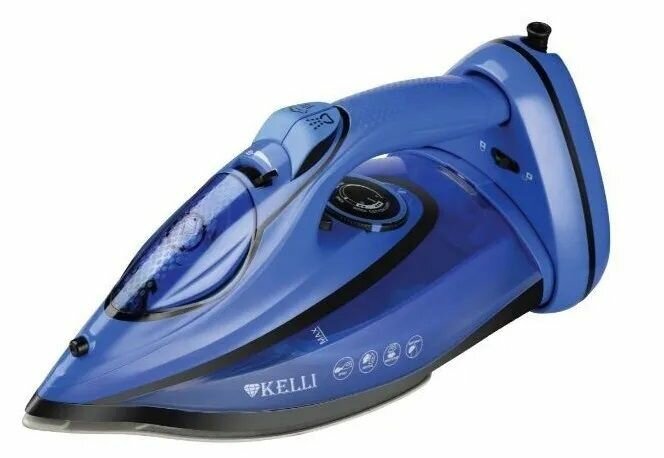 KELLI Утюг паровой KL-1650С, синий