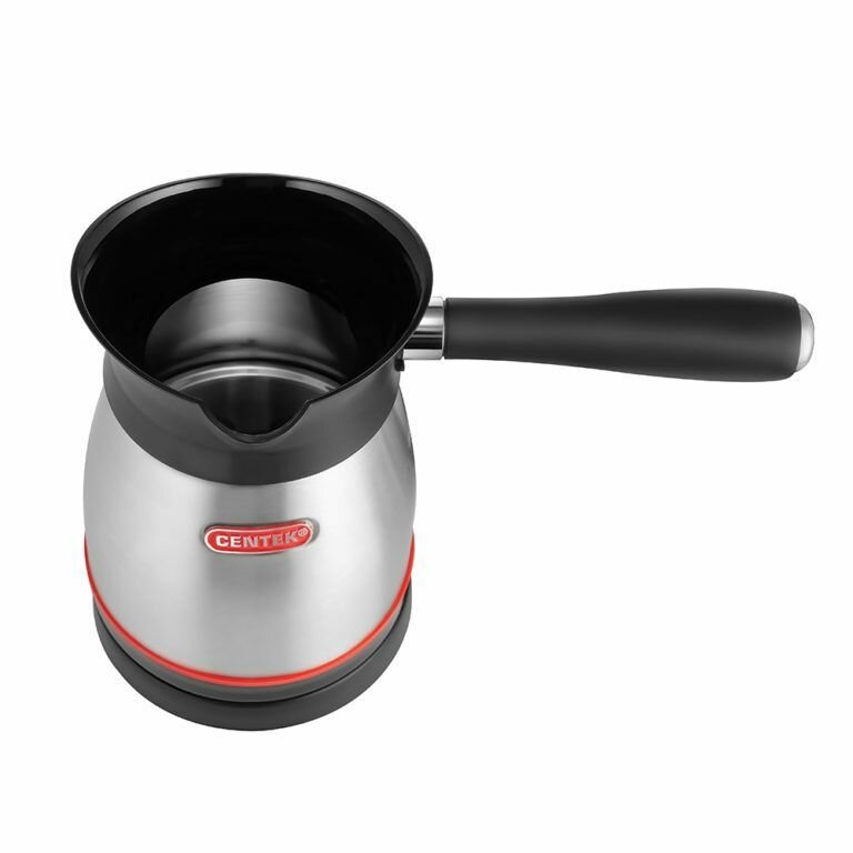 Турка электрическая Centek CT-1080 SS, серебристый — фото 1