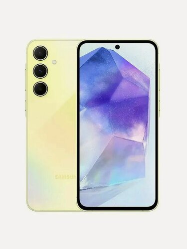 Изображение товара Смартфон Samsung Galaxy A55 5G 8/256 ГБ, Dual: nano SIM + eSIM, lemon