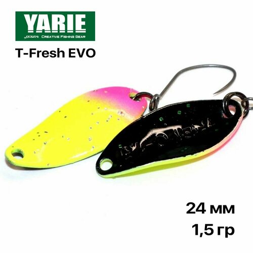 Блесна форелевая колеюлящаяся Yarie T-Fresh EVO 1,5 гр #E74, 1 шт/уп