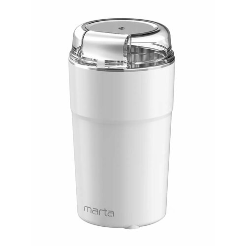 Кофемолка MARTA MT-CG2189A белыйхром 924₽
