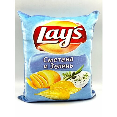 Декоративная подушка Lays Сметана и Зелень 990₽