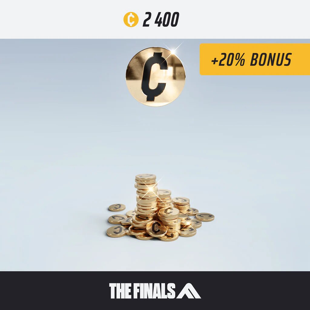 Дополнение THE FINALS - 2 400 Multibucks, цифровое издание PlayStation 5, регион Турция / код пополнения баланса