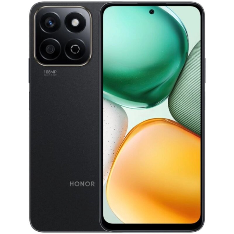 Смартфон Honor X7c 6/128 Gb Black черный
