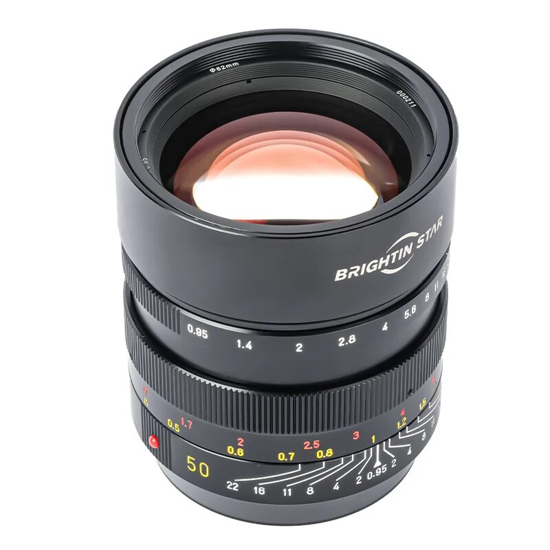 Brightin Star 50 мм F0.95 Объектив для Fuji Canon Nikon Sony SIGMA — фото 1