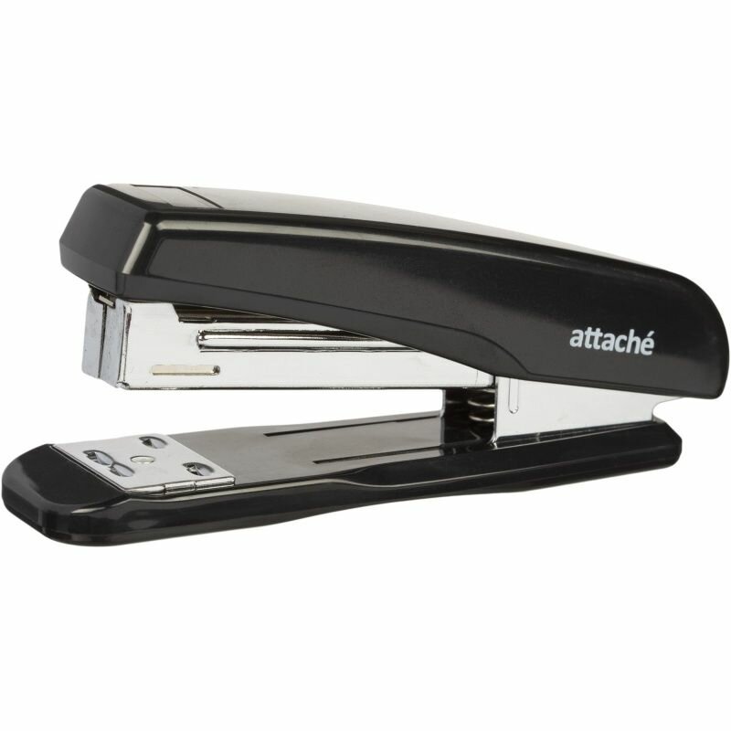 Степлер Attache до 25 листов, N24/6, 26/6, черный (159009)