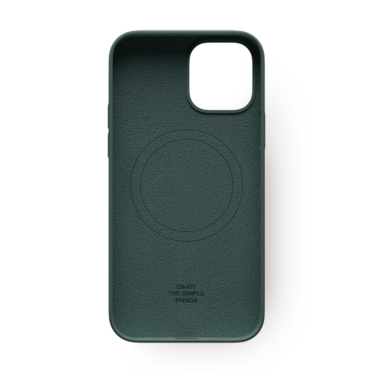 Чехол силиконовый Commo Shield Case для iPhone 12/12 Pro с поддержкой беспроводной зарядки, Commo Dark Gray — фото 1