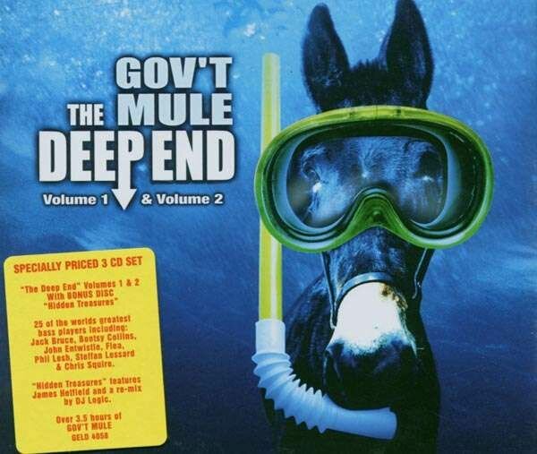 Диск Gov't Mule - The Deep End Volume 1 & Volume 2 - Hidden Treasures (3 CD)