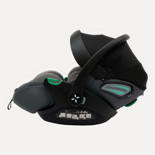 Изображение товара Agex i-Safe, автолюлька до 1 года гр.0 (0-13 кг), цвет Grey (серый)