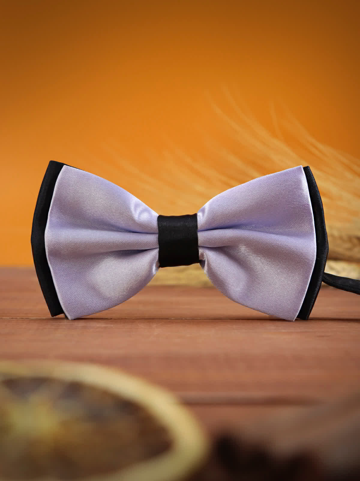 Бабочка 2beMan, фиолетовый, черный