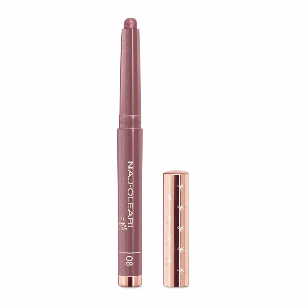 NAJ OLEARI Кремовые тени для век Absolute Stay Eyeshadow (08 Pearly Burgundy)